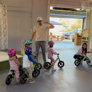 Little Explorers Camp — riders on the trail