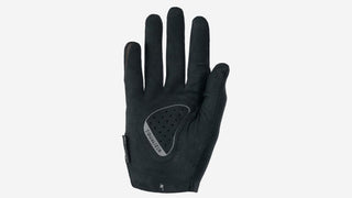 Men's Body Geometry Grail Long Finger Gloves — back view