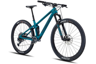 Transition Spur Carbon Deore — drive side detail